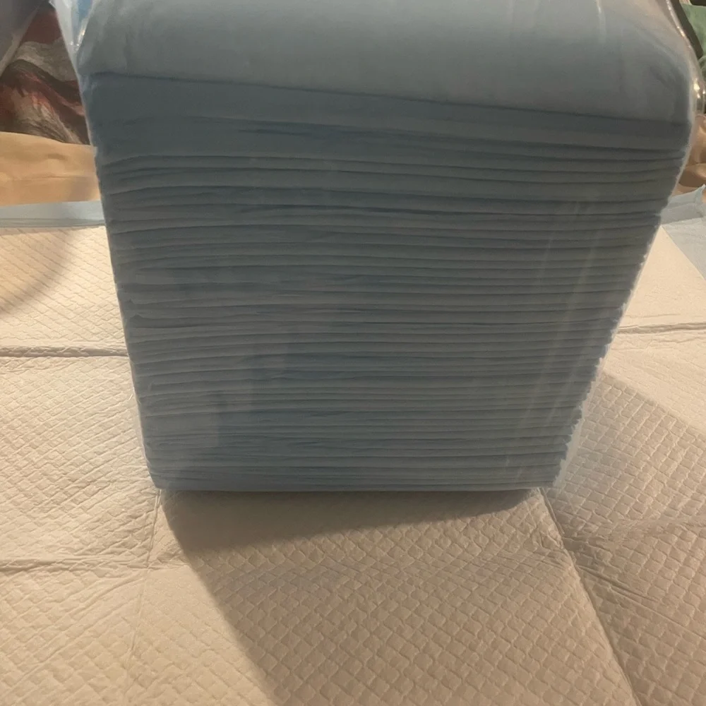 Extra-Large Absorbent Pads with Quilted Top Layer